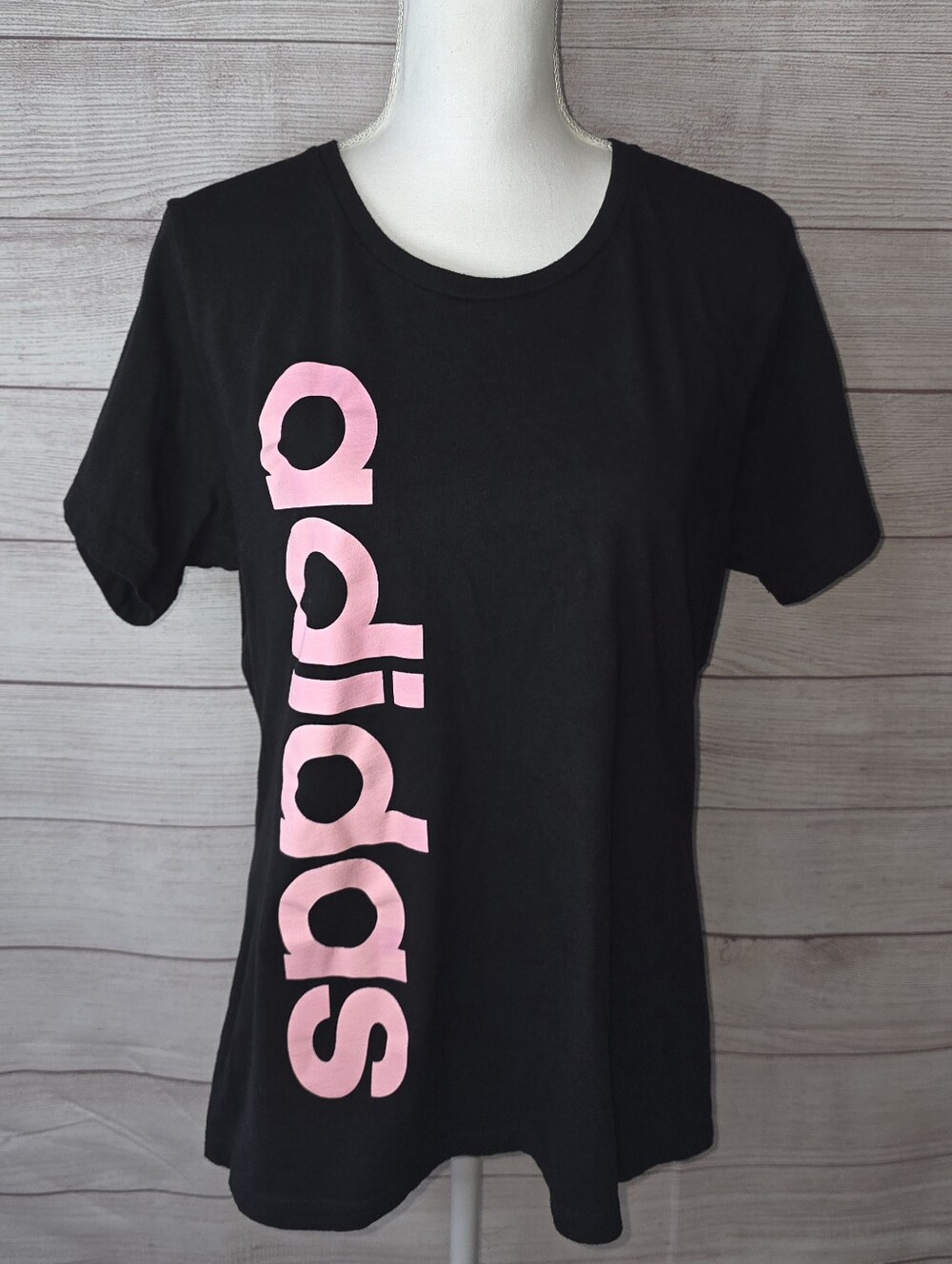 Adidas Ladies Cotton Essentials Linear Logo Tee Size XL